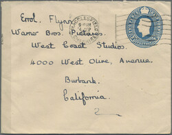 1938/1945, assortment of apprx. 212 GB stationery envelopes, all ...