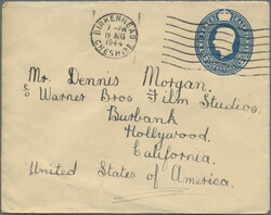 1938/1945, assortment of apprx. 212 GB stationery envelopes, all ...