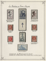 1930/1960 (ca.), History of WWII, sophisticated mint and used ...