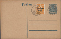 1888/1921, Partie von 18 Belegen, meist mit thematikbezogenen ...