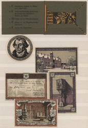 1903/1922, saubere Sammlungspartie mit 54 Notgeldscheinen von ...