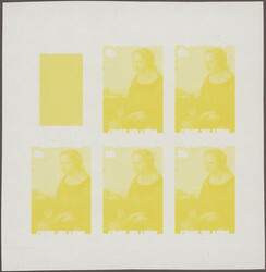 1968/1989, Cook Islands, Paintings, imperf. progressive proofs of ...