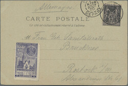 1900, Weltausstellung Paris: 8 verschiedene Sonderkarten zur ...