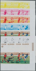 1976, Cook Islands, Olympic Games Montreal, 7c.-35c., complete set ...