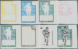 1985/1992, Cook Islands, Olympic Games/Sports, imperf. progressive ...