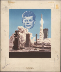 JOHN F. KENNEDY, Spezialsammlung in knapp 60 (!) Alben bzw. ...