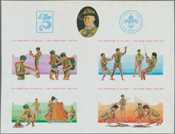 1983, Cook Islands, Boy Scouts 12c.-60c., complete set (stamps of ...