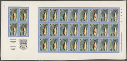 1979, Tuvalu, 35c. Yellowfin Tuna (Thunnus albacarus), eight imperf. ...