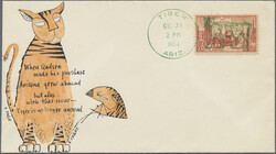 1900/1990 (ca.), CATS with focus on PREDATORY CATS, assortment of 47 ...
