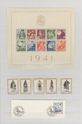 1920/1990 (ca.), mainly mint collection of stamps and souvenir sheets ...