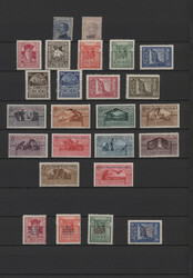 1912/1940, a decent, almost exclusively mint collection, comprising e ...