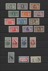 1912/1940, a decent, almost exclusively mint collection, comprising e ...