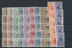 1932 'Garibaldi', all the nine sets of all the nine islands, mint ...