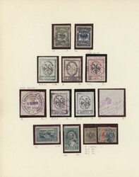 1913/1939, used and unused collection/balance on album pages with ...