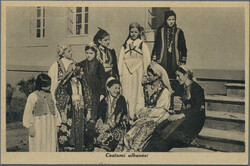 1916/1941, group of three ppc "Mercato al Bazar", "Costumi albanese" ...