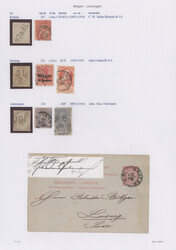 1884/1980 (ca.), PERFINS, collection of apprx. 930 stamps and 25 ...