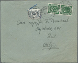 1900/1970 (ca.), lot of 31 insufficiently paid covers/cards all ...