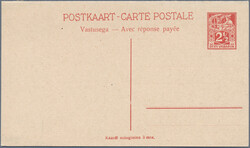 1923/1940, collection of 19 different unused stationeries with cards, ...