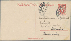 1924/1937, lot of 13 commercially used stationery cards incl. message ...