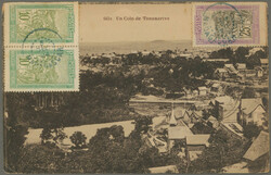 1852-1942 Group of 12 covers, (picture) postcards and postal ...