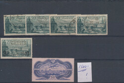 1870/1960, unconventional balance in three stockbooks and on ...