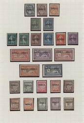 1911/1925, COURS D'INSTRUCTION, a neat collection of 59 mainly unused ...