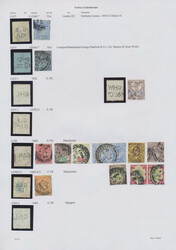 1890/1980 (ca.), PERFINS, extraordinary and all-embracing collection ...