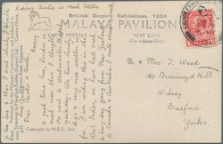 1909-54: 11 covers and two picture postcards, with mail from British ...
