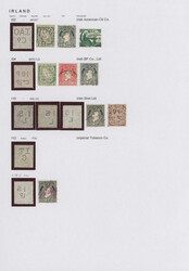 1930/1970 (ca.), PERFINS, collection of apprx. 360 stamps and one ...