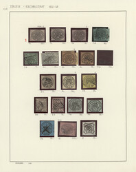 1852/1868, used and unused collection with Papal state, Modena, ...