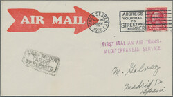 1928/31, kleines Lot von drei besseren Belegen, dabei zwei ...