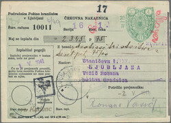 1941/43, interessantes Lot mit 6 Belegen, dabei zwei R-Briefe und ...