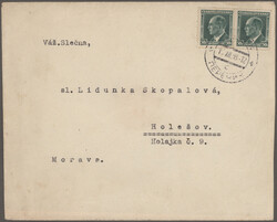 1915/1938, lot of five entires incl. German field post, Munkács ...