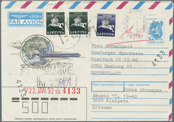 1919/1993, balance of apprx. 380 covers/cards with commercial mail, ...