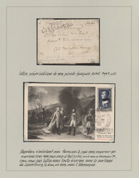 1809/1848, lot of four pre-philatelic letters: 18 May 1809 letter ...