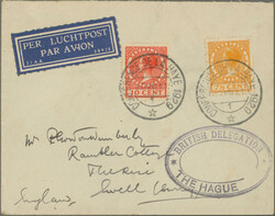 1929/1930, CONFÉRENCE DE LA HAYE 1929 and CONFÉRENCE DE LA HAYE ...