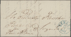 1820/60 (ca.), Album mit über 40 Vorphila-/markenlosen Belegen ...