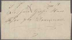 1820/60 (ca.), Album mit über 40 Vorphila-/markenlosen Belegen ...