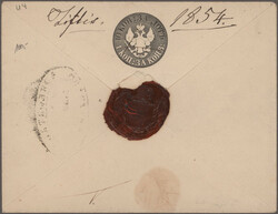 Ab 1860, Sammlung im Steckbuch, Belege, beginnend mit einigen ...