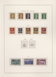 1851/1972, ungebrauchte/postfrische Sammlung in zwei ...