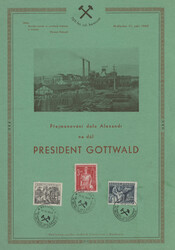 1930's-40's: About 40 illustrated sheetlets and folders with various ...