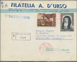 1931/60 (ca.), Partie von 23 Belegen, dabei auch interessante ...