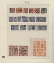 1904-48 Collection of some more than 500 mint and used Postage Due, ...