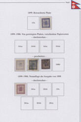 1881/1946 Basic collection of 48 stamps on printed pages, with 26 of ...