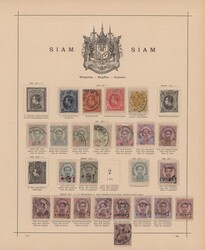 1883/1917, used and unused collection on Schaubek pages from 1st ...