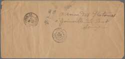 1899 Cover from Lourenco Maques ("9 NOV 99" datestamp) to Paris via ...