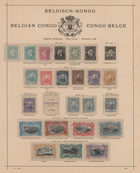 1886/1916, used and unused collection on Schaubek pages, comprising e ...