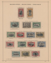1886/1916, used and unused collection on Schaubek pages, comprising e ...