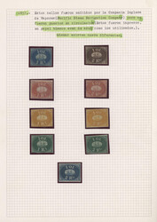 1853/1966, comprehensive used and unused collection arranged on album ...