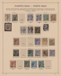 1855/1915, Spanish West Indies, Cuba and Puerto Rico, used and unused ...